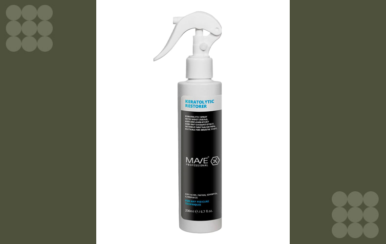 Keratolytic Restorer: жидкое лезвие против трещин на пятках